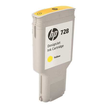 HP Cart. d'encre 728 yellow F9K15A DesignJet T730/T830 300ml
