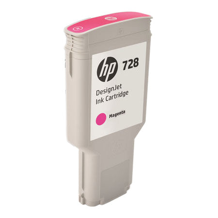 HP Cart. d'encre 728 magenta F9K16A DesignJet T730/T830 300ml