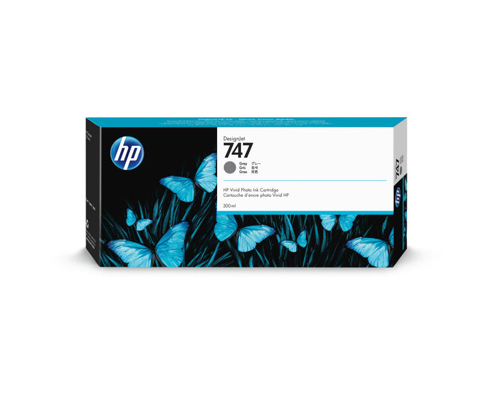 HP Cart. d'encre 747 grey P2V86A DesignJet Z9+ 300ml