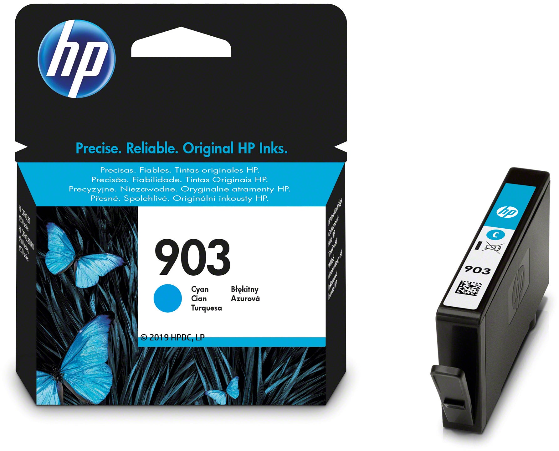 HP Cart. d'encre 903 cyan T6L87AE OfficeJet 6950 315 p.