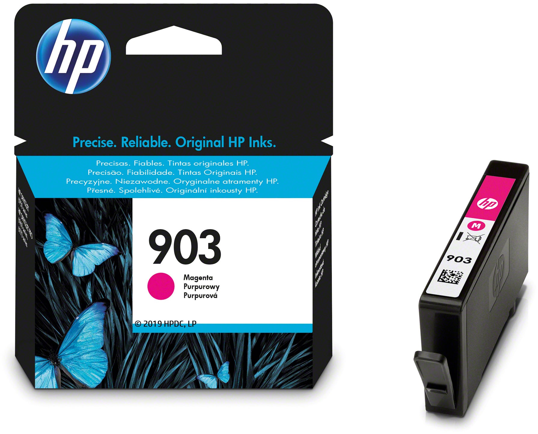 HP Cart. d'encre 903 magenta T6L91AE OfficeJet 6950 315 p.