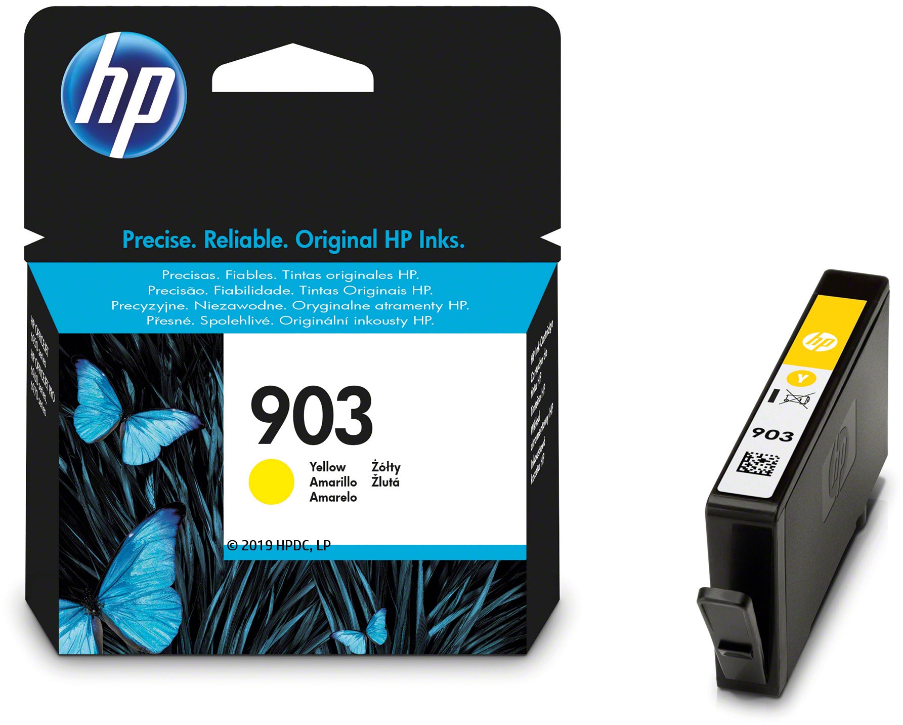 HP Cart. d'encre 903 yellow T6L95AE OfficeJet 6950 315 p.
