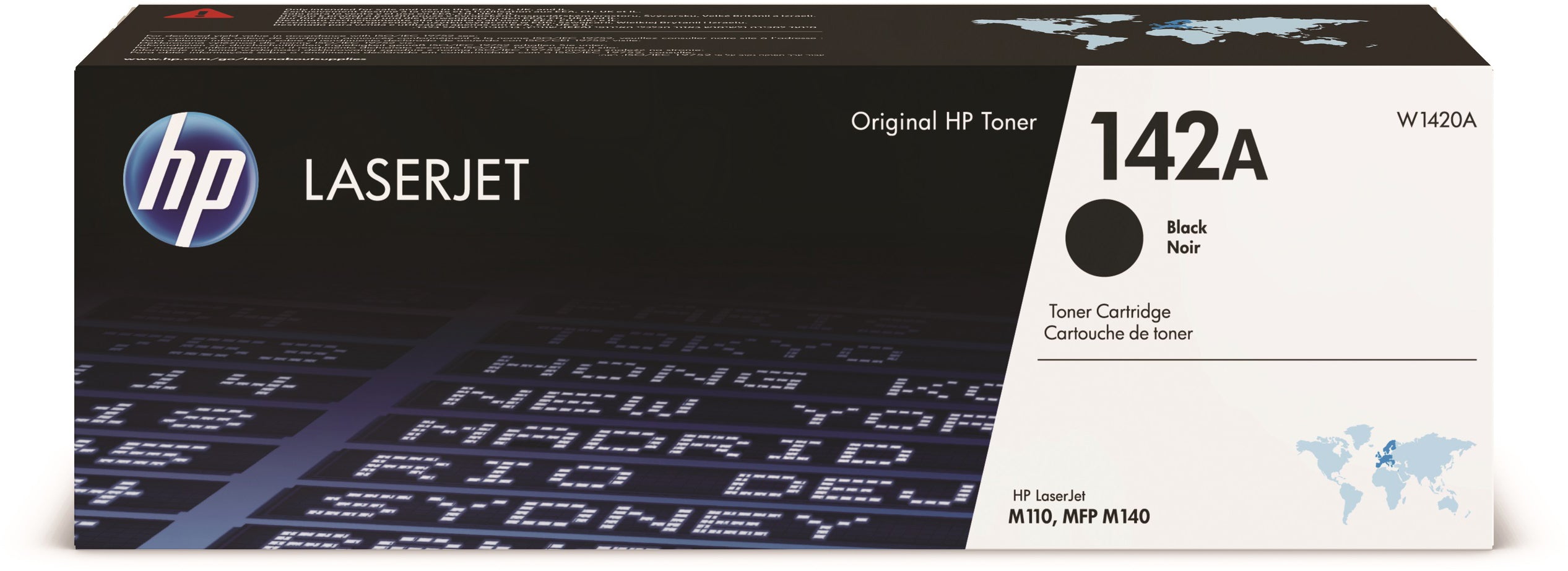 HP Cartouche toner 142A noir W1420A LJ M110/MFP M140 950 p.