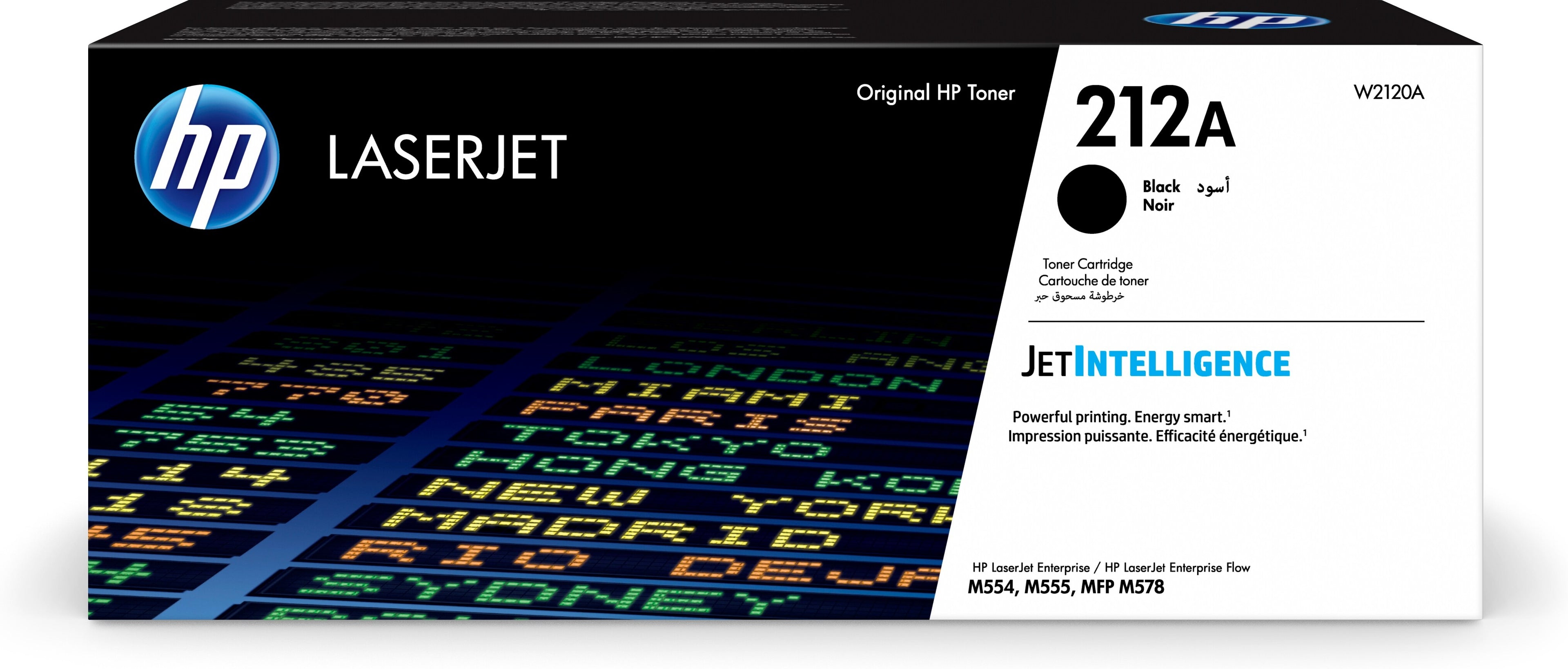 HP Cartouche toner 212A noir W2120A CLJ Ent.M554/MFP M578 5500 p.