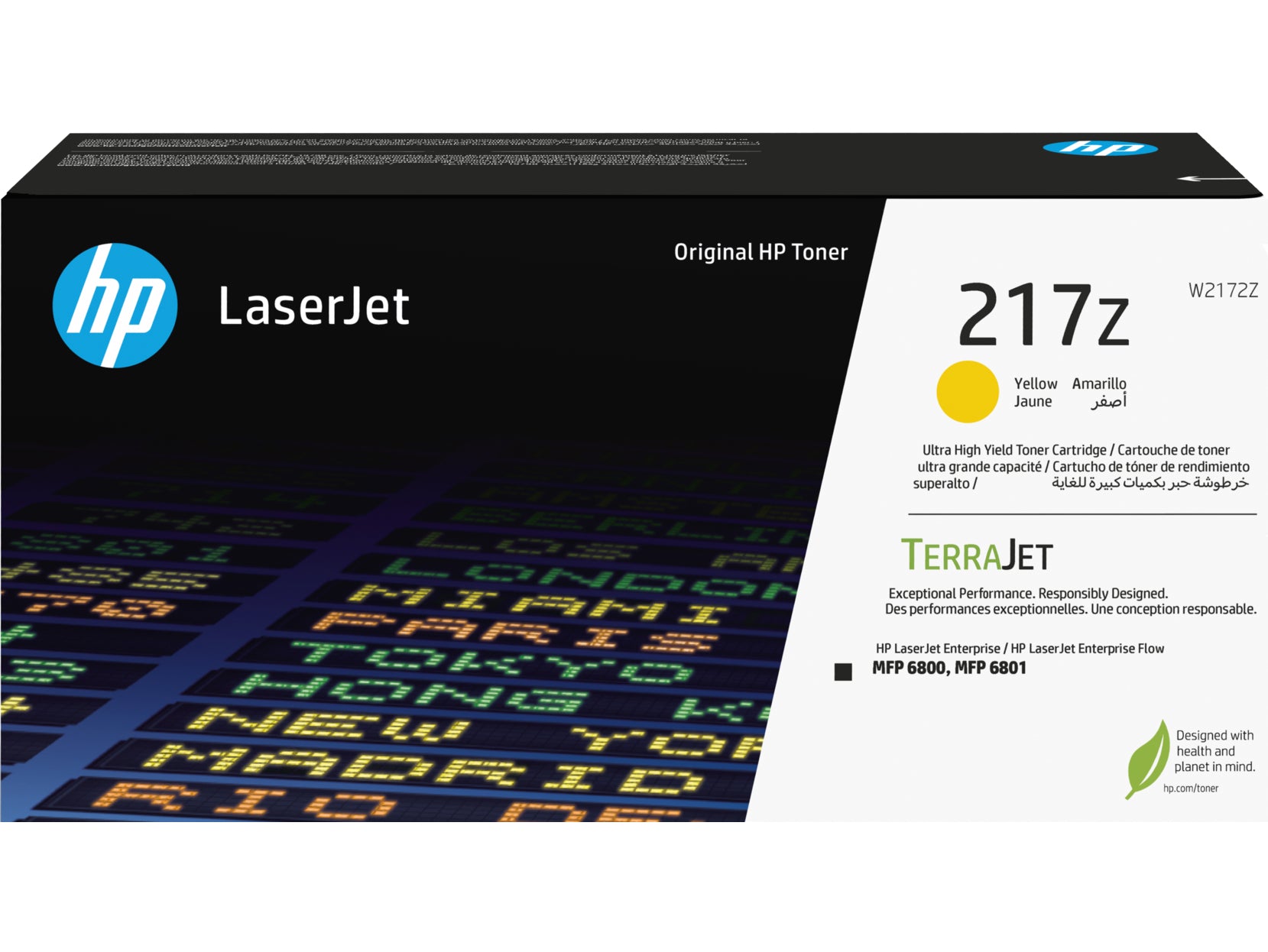 HP Cartouche toner 217Z yellow W2172Z CLJ Ent. MFP 6800 24'000 p.