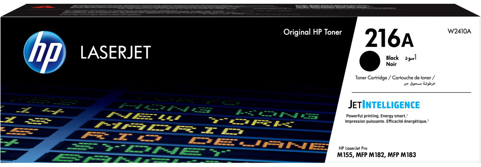 HP Cartouche toner 216A noir W2410A CLJ Pro M155/182/183 1050 p.