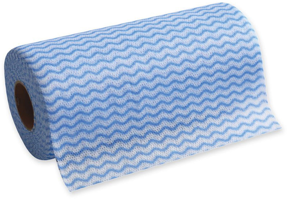 HYGOCLEAN Chiffon de nettoyage 20x40cm 930 bleu, blanc 1 rl./50 flls.