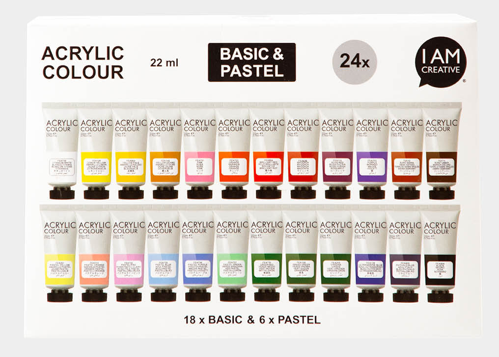 I AM CREA Acryl Set              24x22ml
