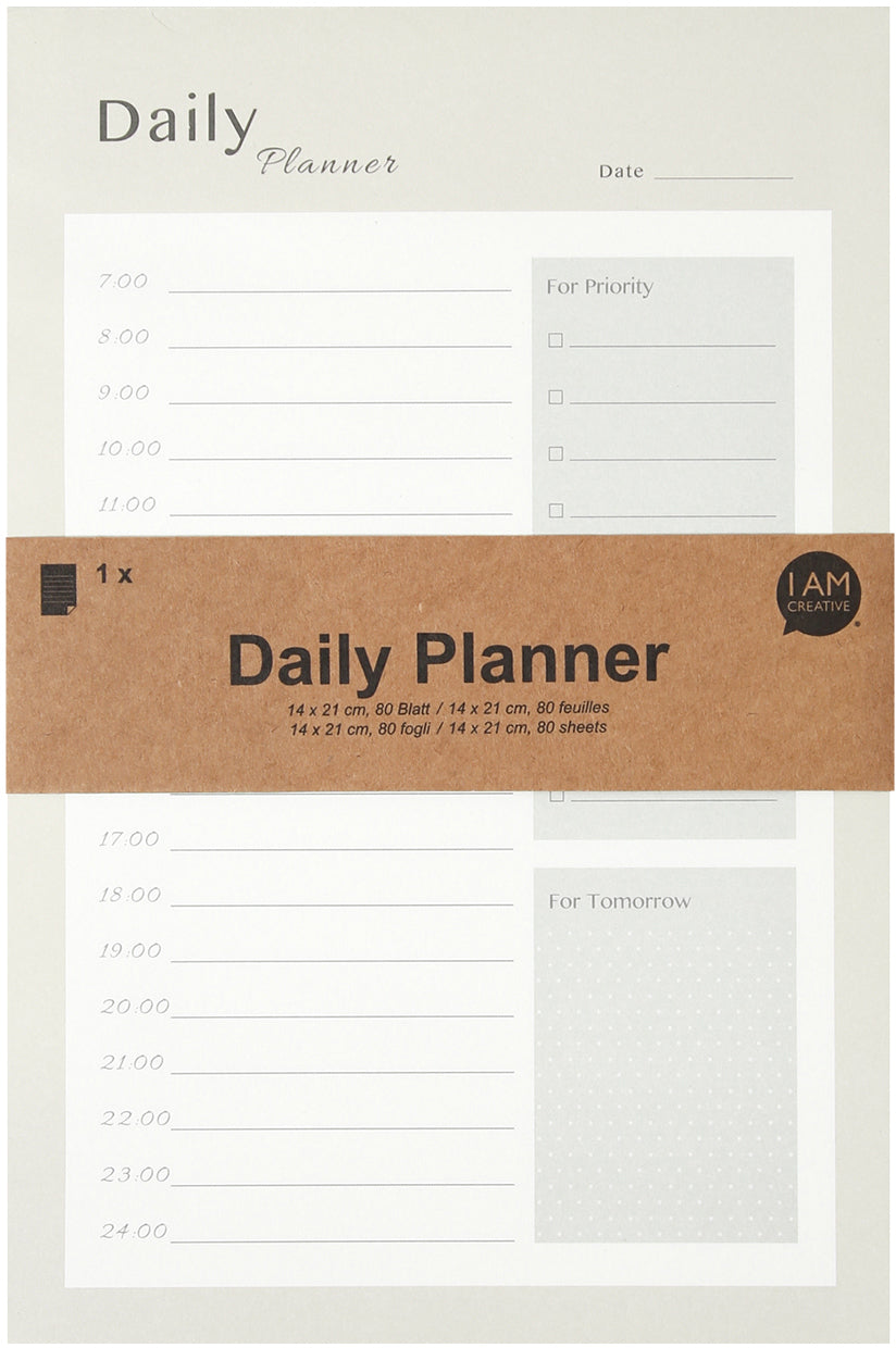 I AM CREA Agenda journalier      14x21cm