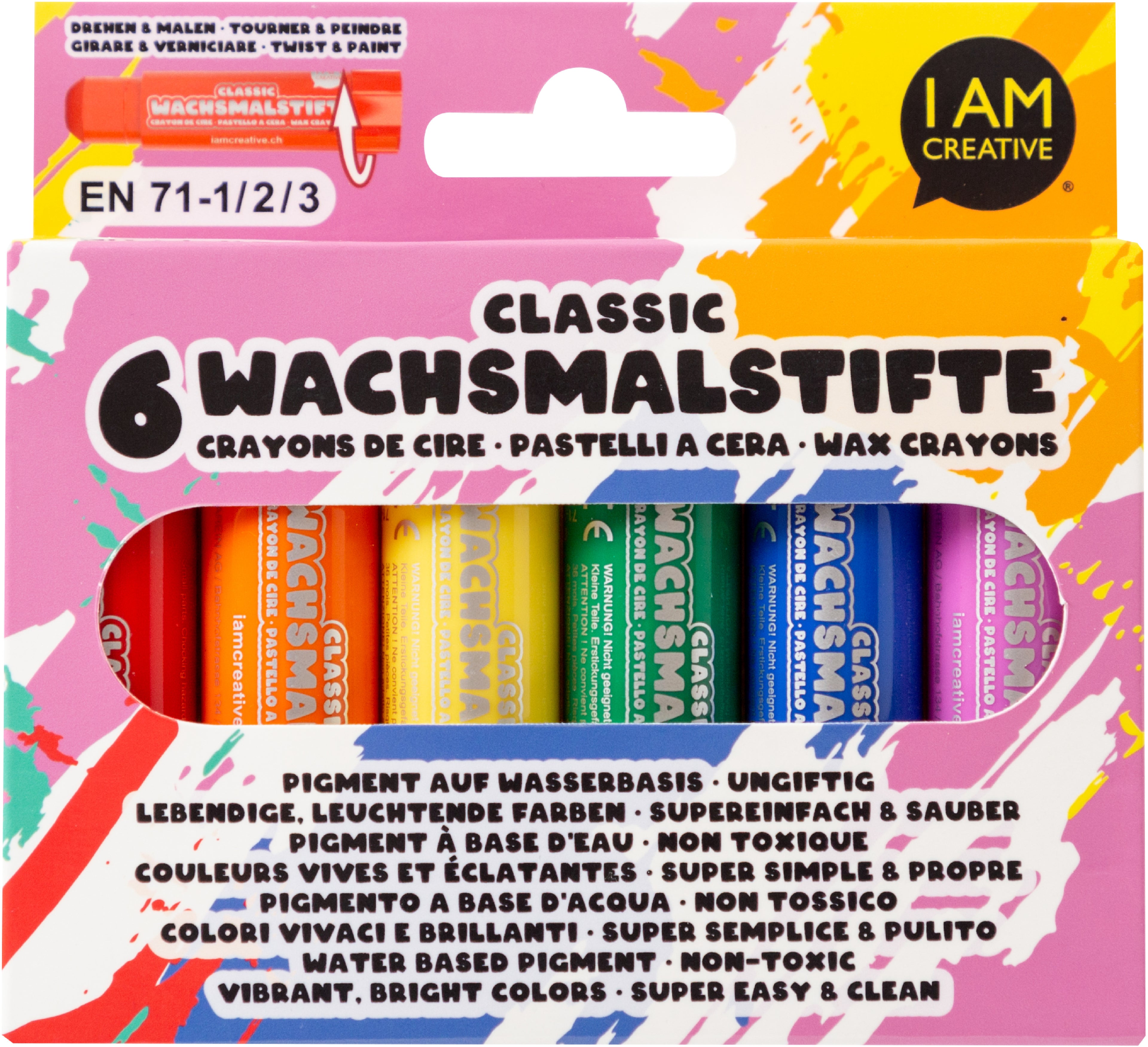 I AM CREA Crayons de cire