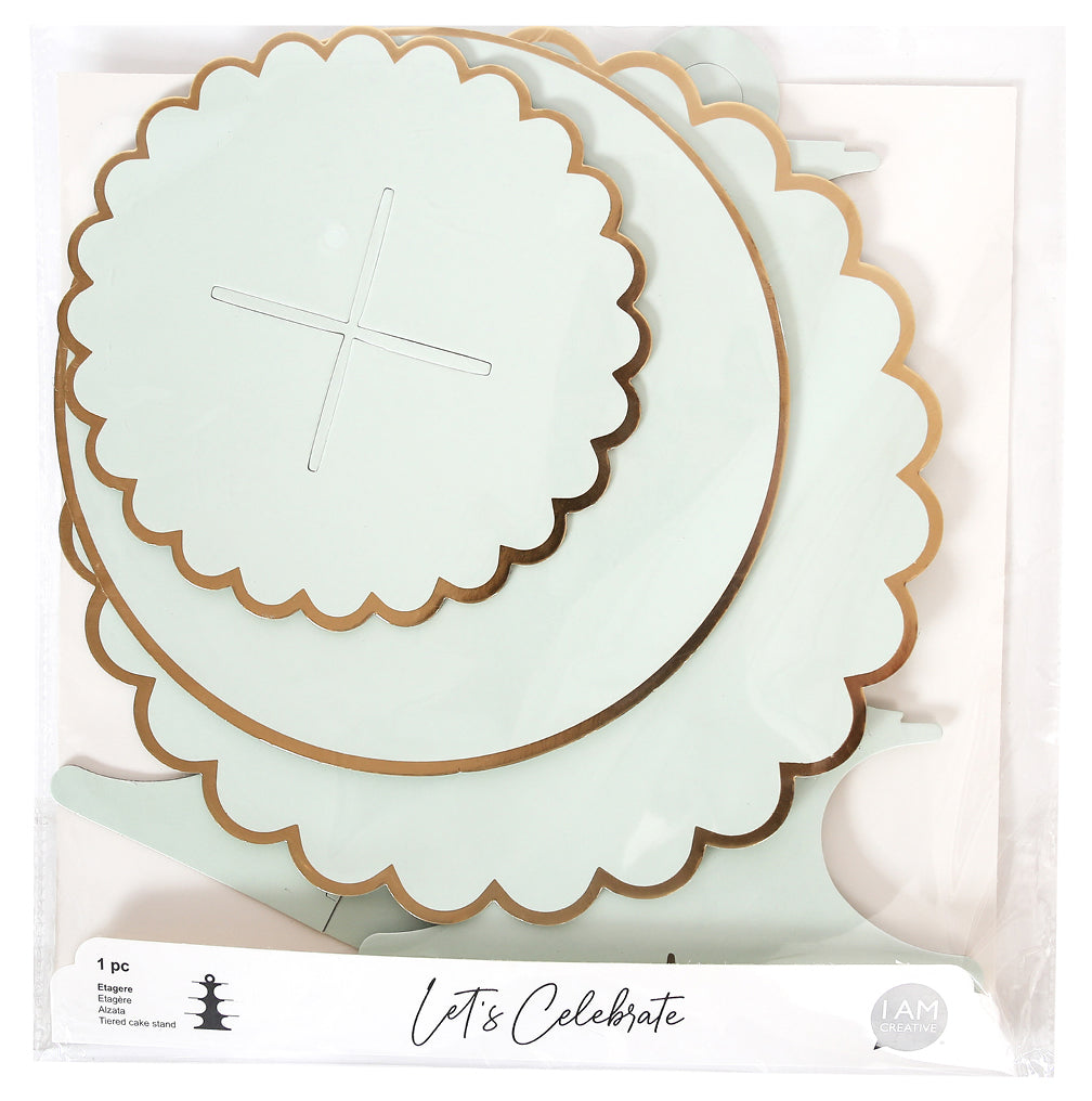 I AM CREATIVE Etagere 30, 25, 20cm 6010.932 menthe