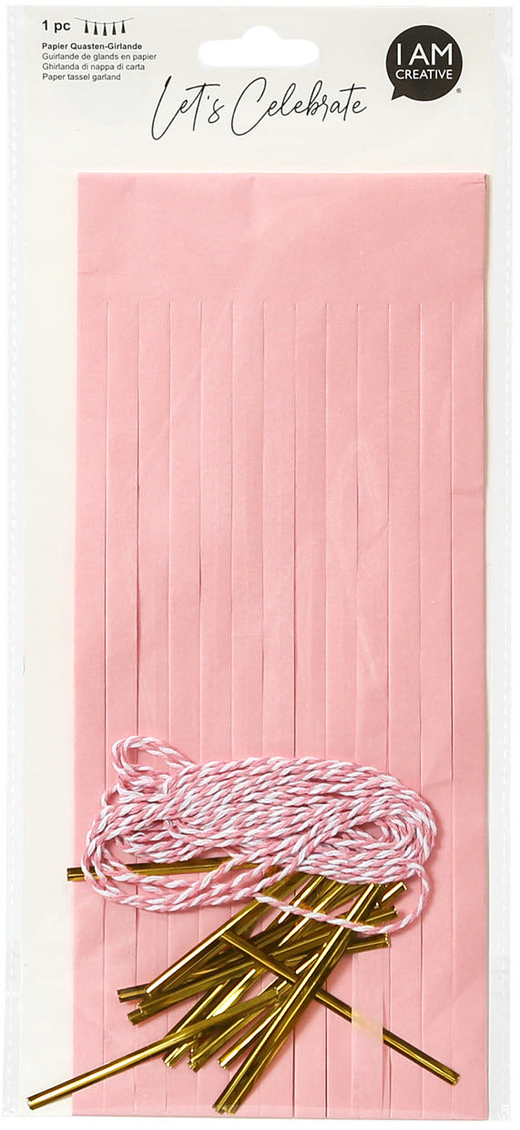 I AM CREATIVE Guirlande Glands, rose 6010.961