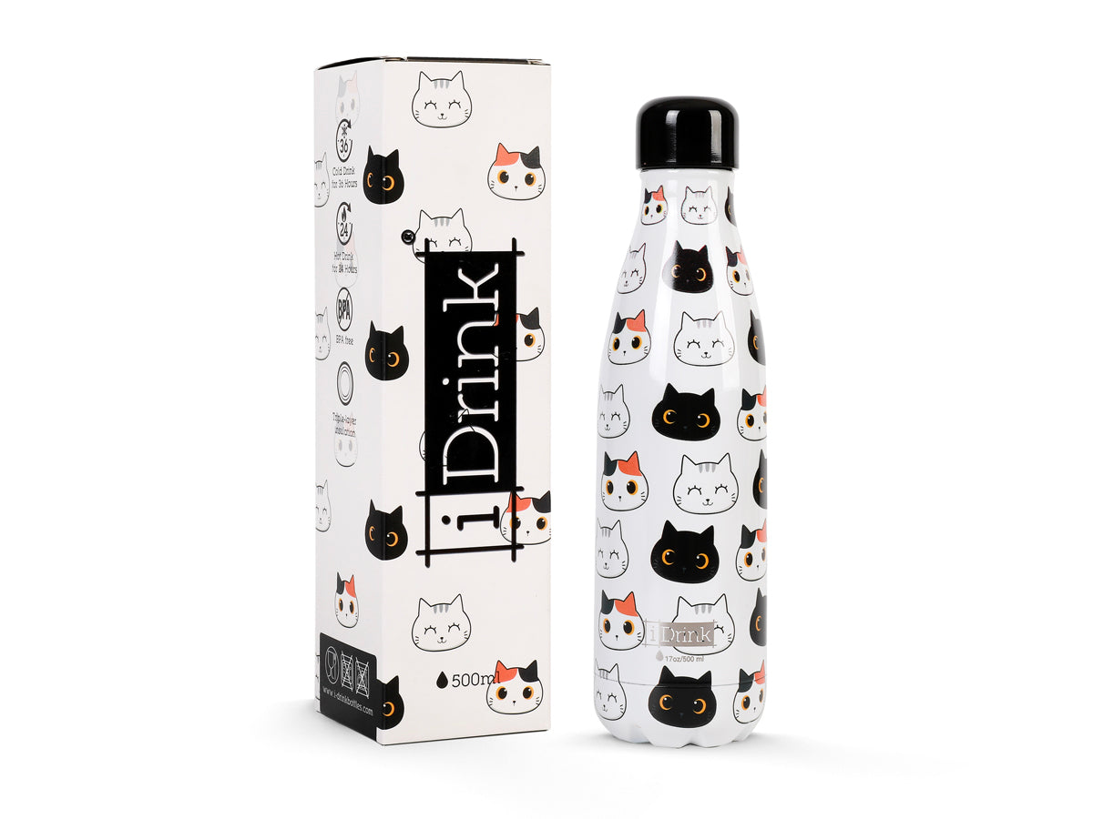 I-DRINK Bouteille thermos 500ml ID0093 Cat