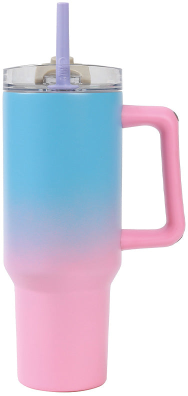 I-DRINK Gobelet thermo 1.2lt ID0253 rose/bleu
