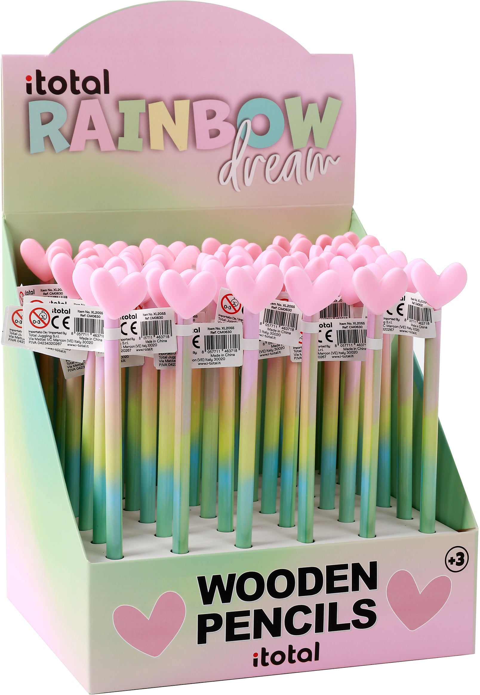 I-TOTAL   Crayon arc-en-ciel