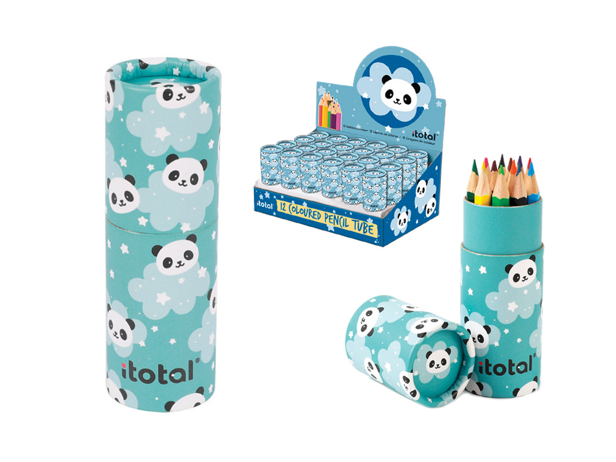 I-TOTAL   Crayons couleurs Panda