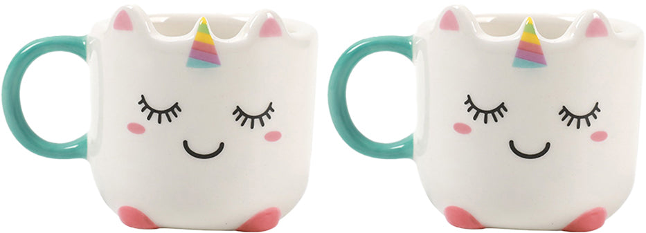 I-TOTAL Tasse à expresso Set à 2 pcs XL2520E Unicorn