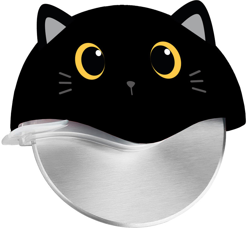 I-TOTAL Coupe-pizza 10cm XL2789 Black Cat