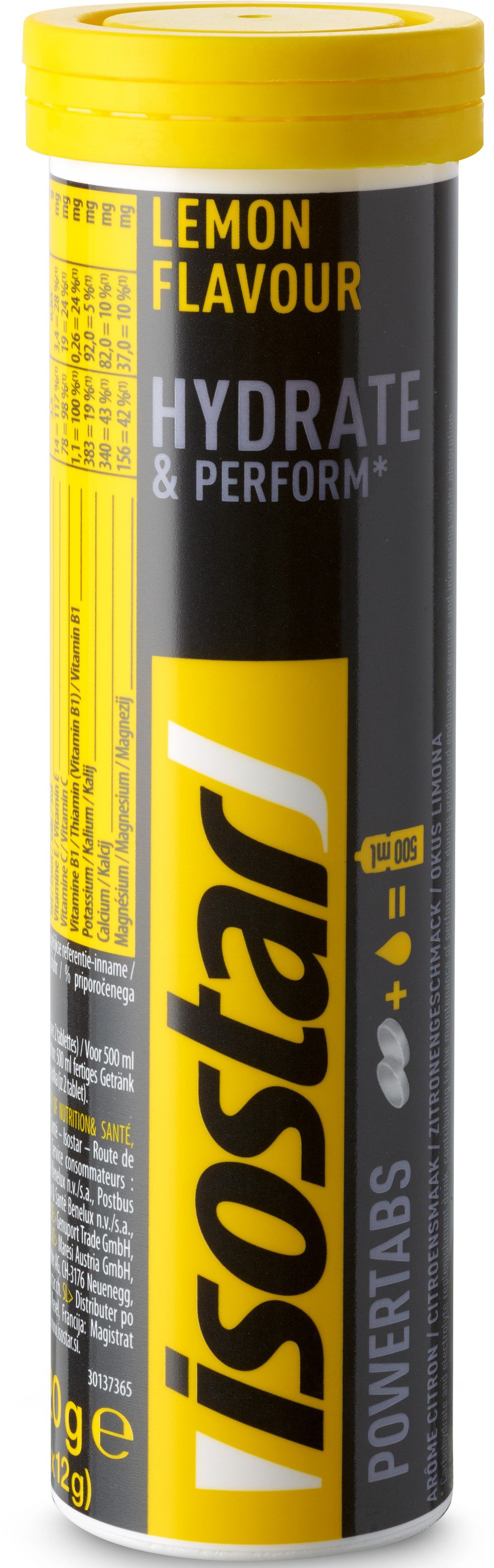 ISOSTAR Powertabs Lemon 402114700 12g, 10 pcs.