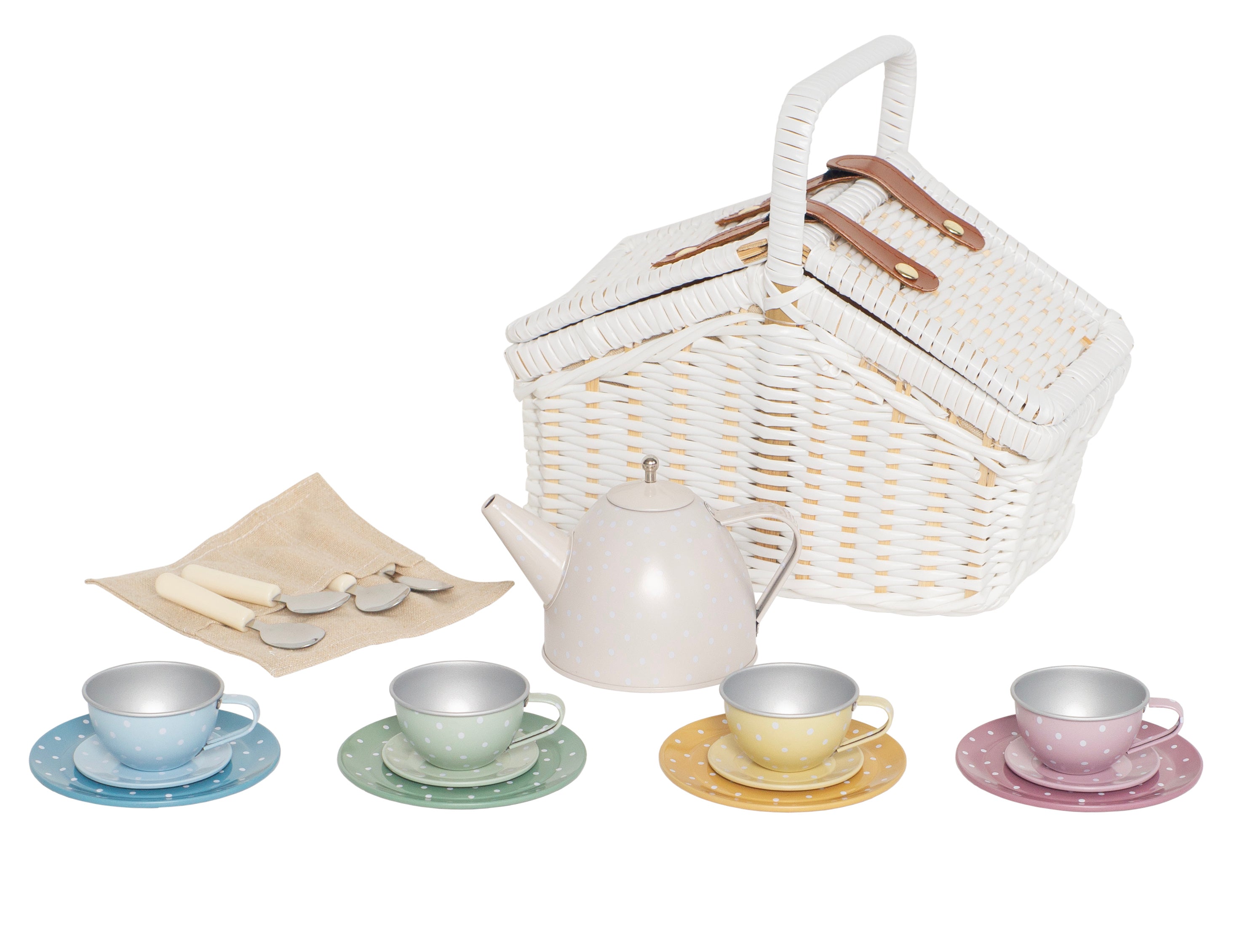 JABADABAD Set thé de pique-nique 26x16cm