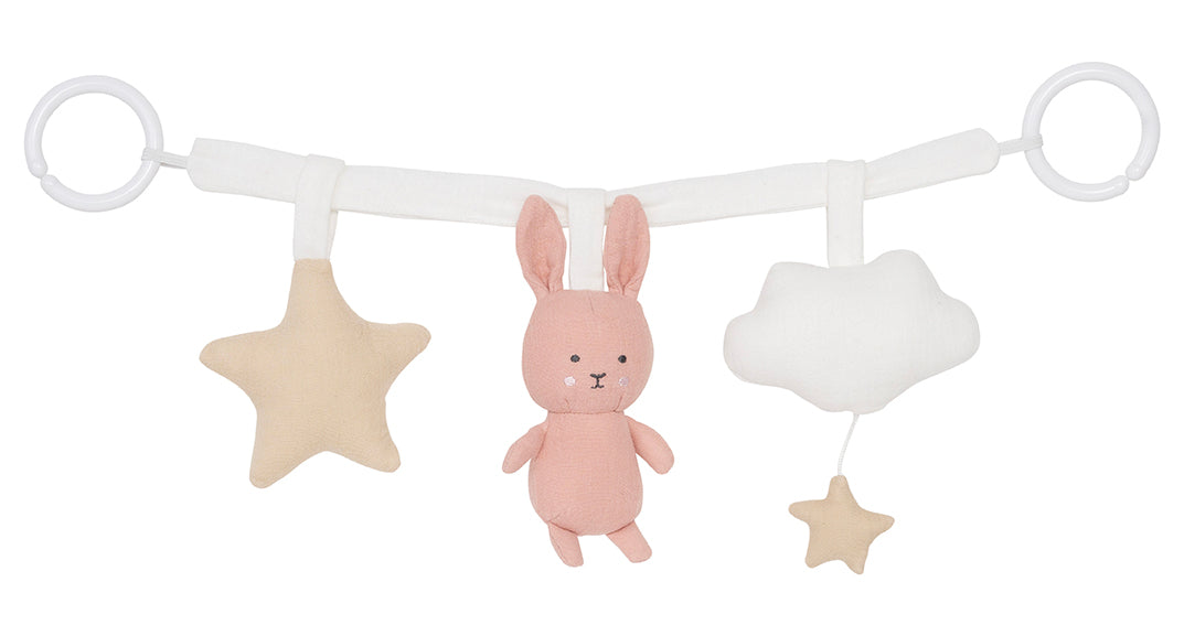 JABADABAD Chaîne de poussette Lapin 49cm