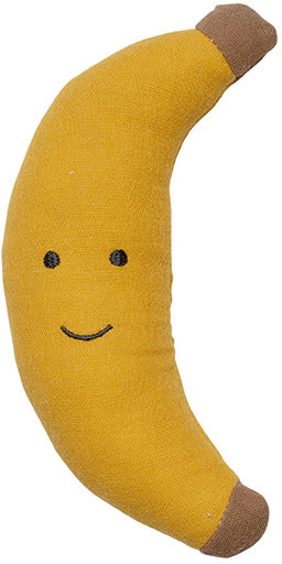 JABADABAD Hochet bébé banane        20cm