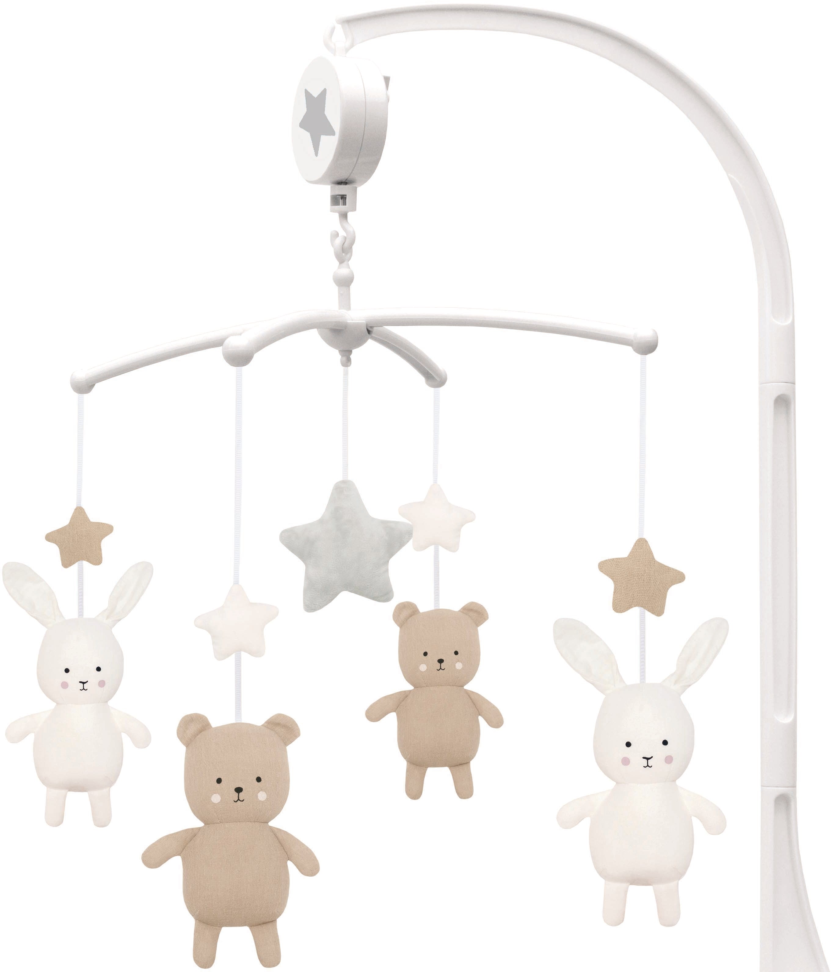JABADABAD Music mobile teddy/bunny