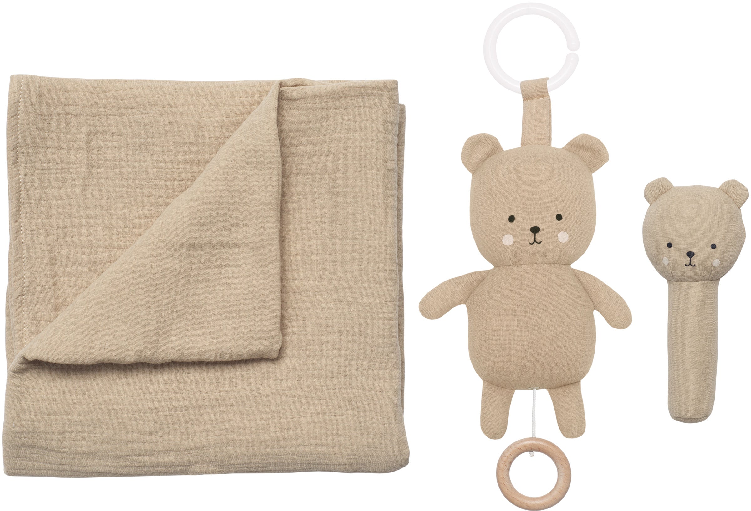 JABADABAD Cadeau peluche en couverture