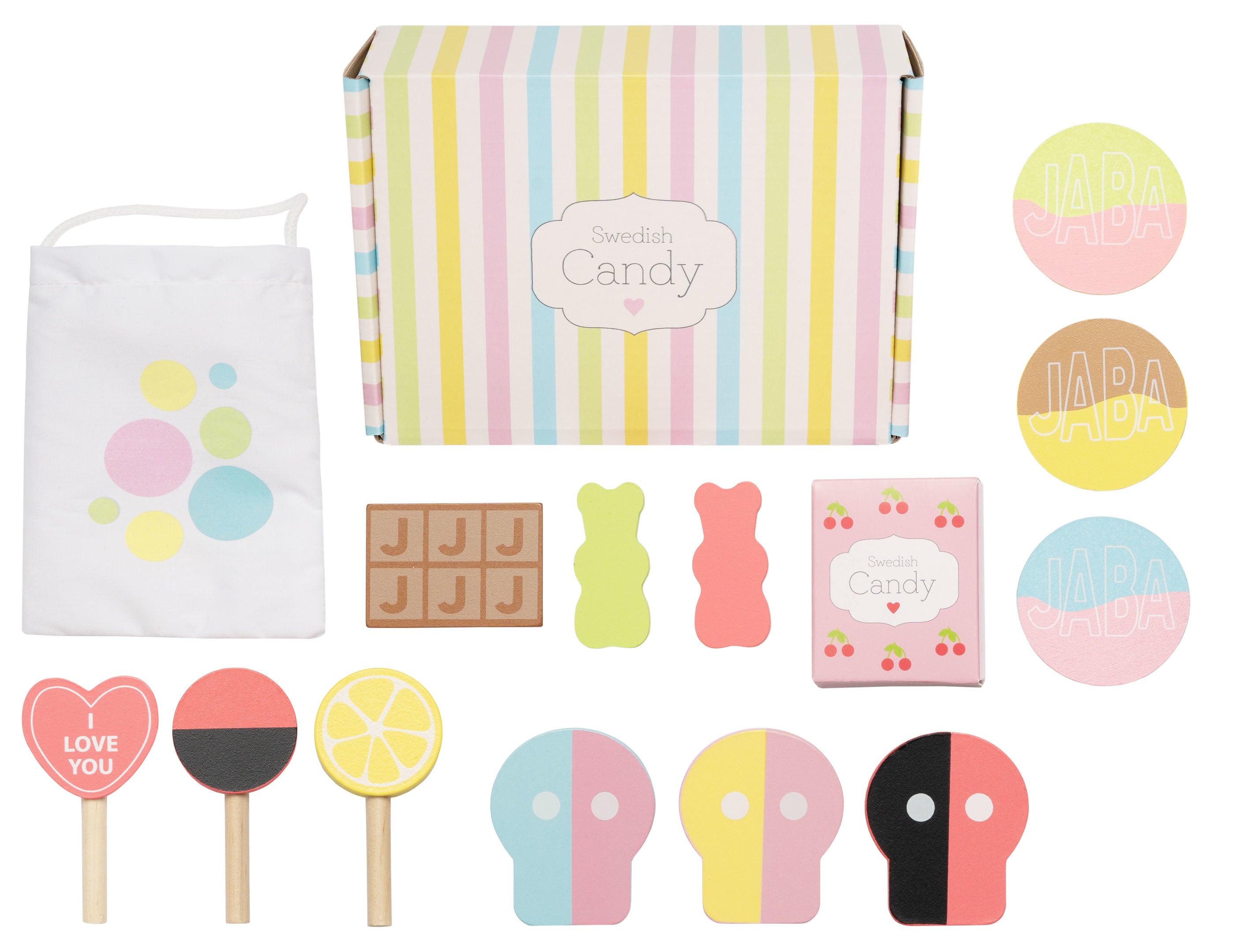 JABADABAD Swedish Candy Box    20x14x7cm