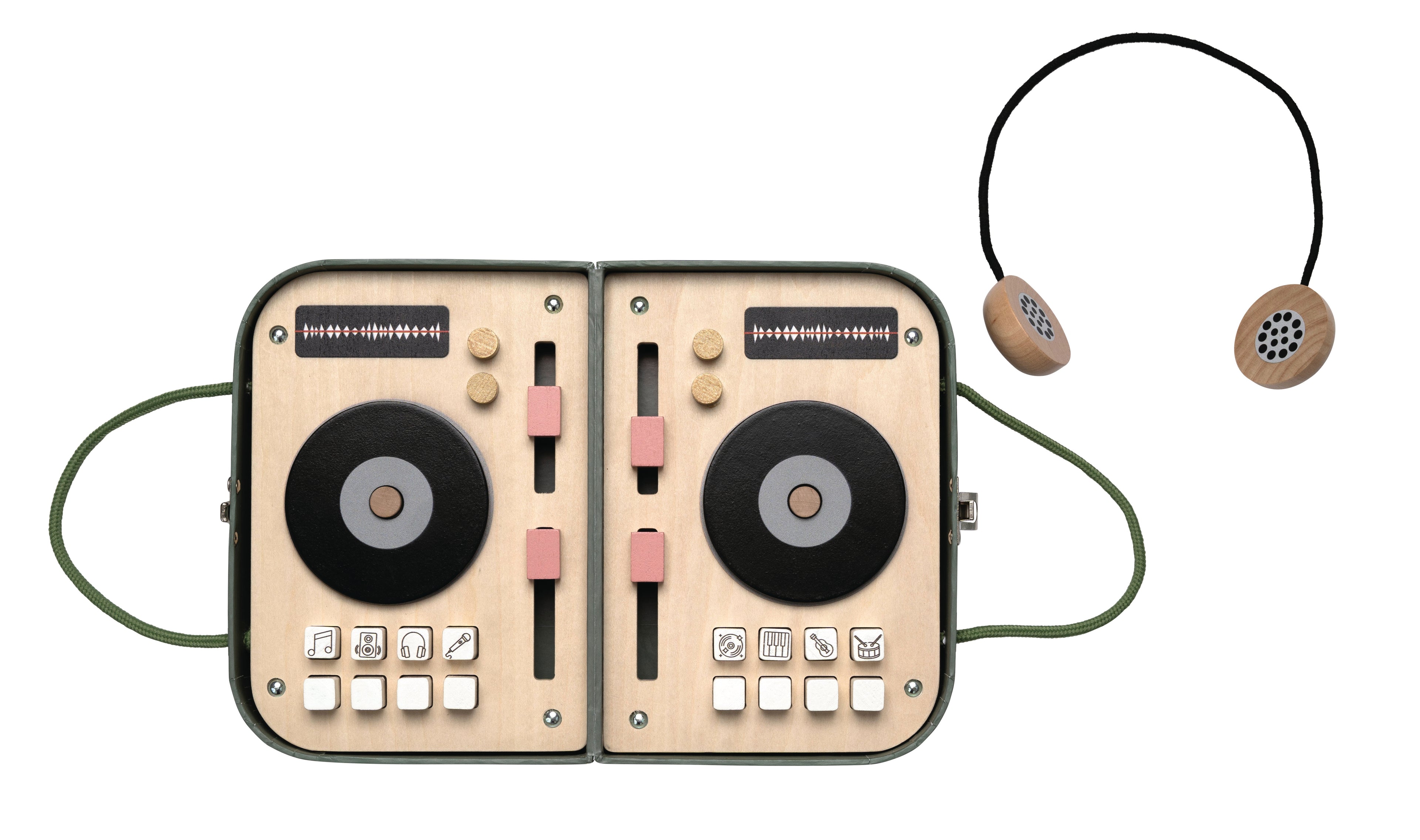 JABADABAD Coffret de jeux DJ   19x14x9cm