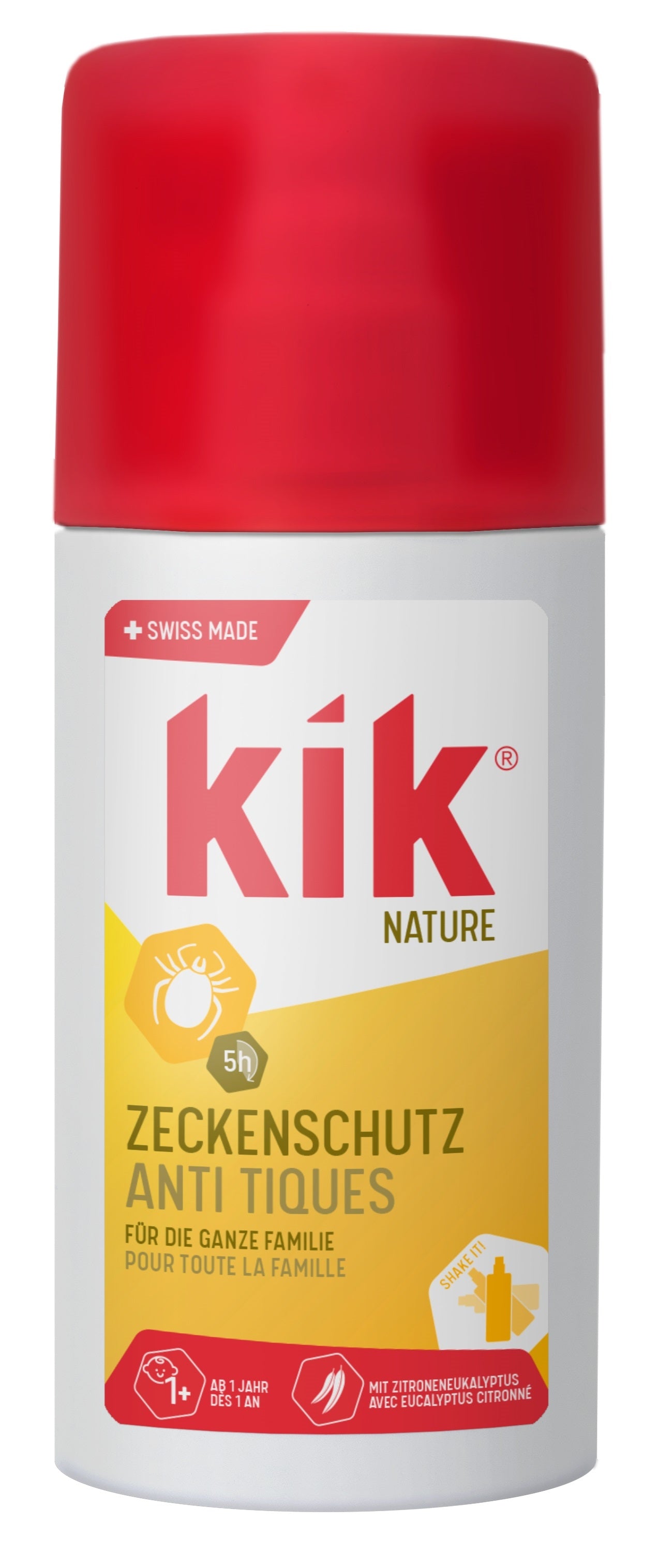 KIK Protection tique 100ml 48485 Nature