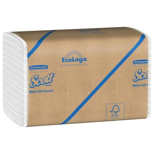 KIMBERLY Serviettes 1x 24x20cm 3749 blanc, Z-pliage 16x250 flls.
