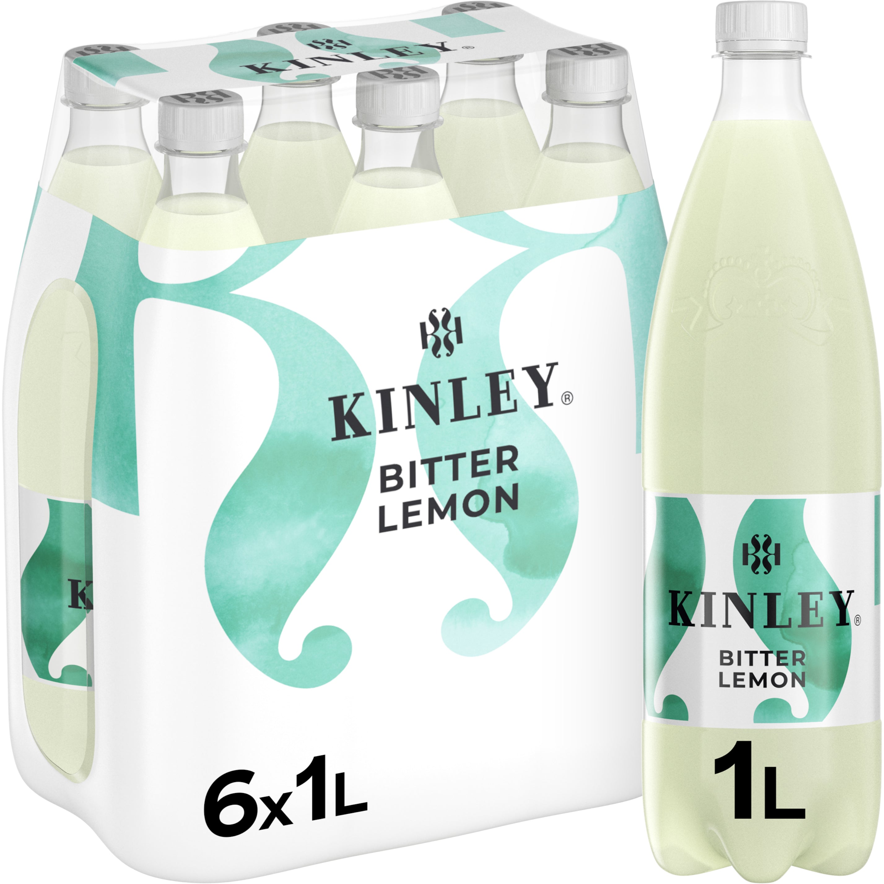 KINLEY Bitter Lemon 1374905 100cl, 6 pcs.