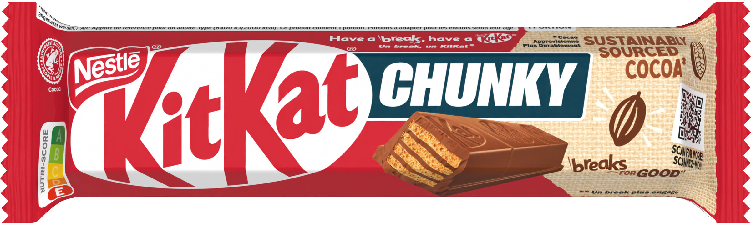 KITKAT Crunchy Milk 12565429 40g, 24 pcs.