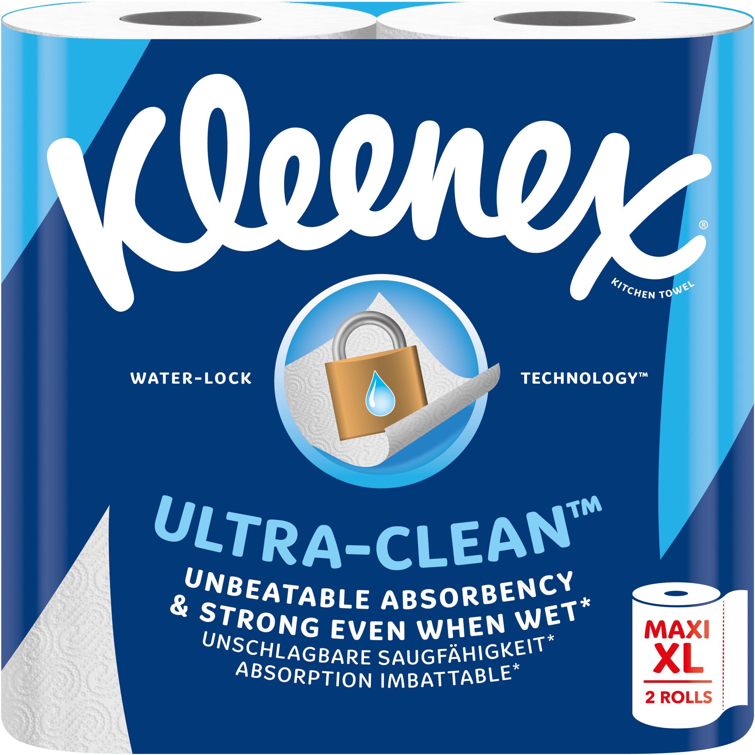 KLEENEX Papier ménage 5811000 2 rouleaux