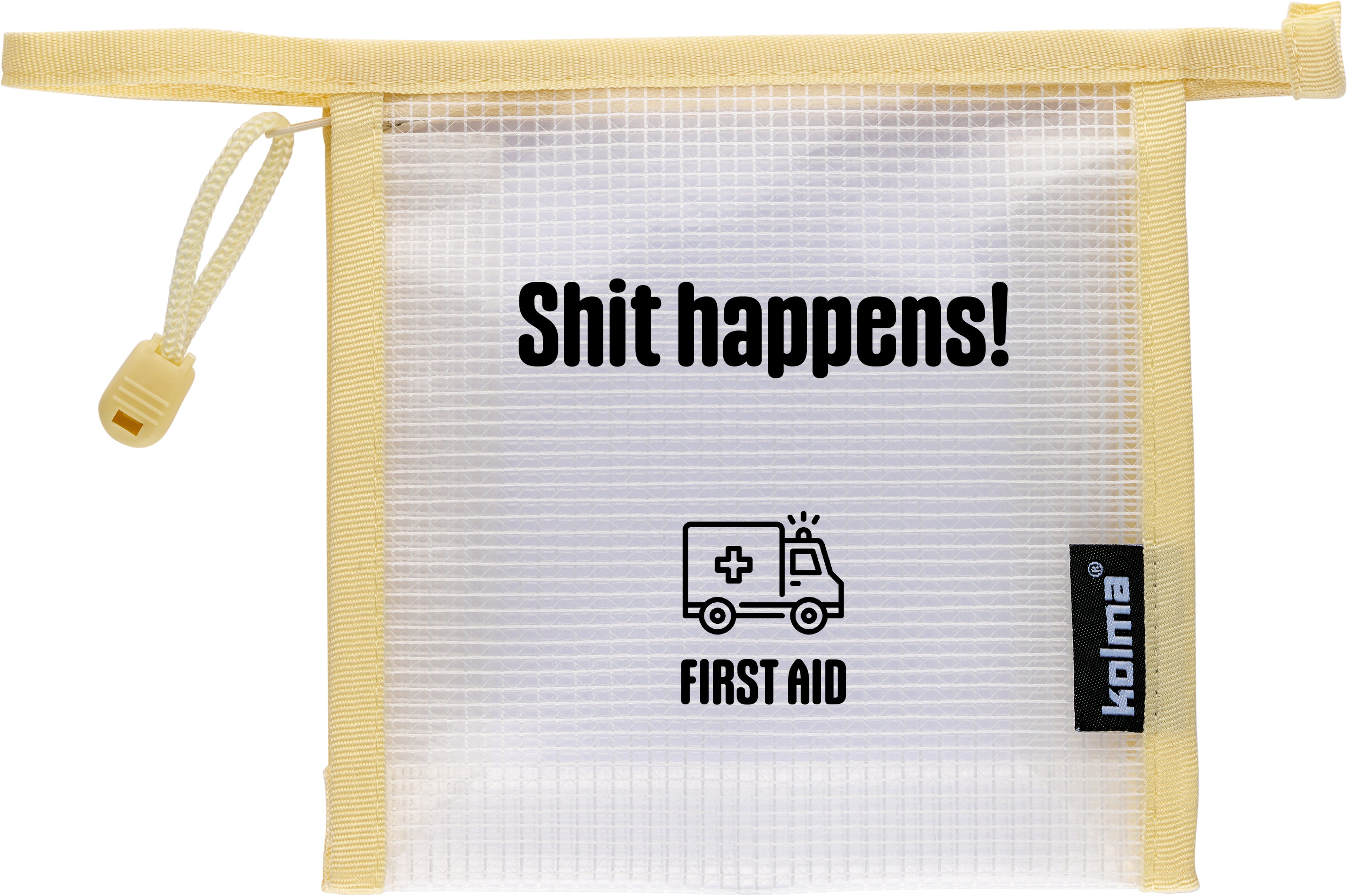 KOLMA fermeture à glissière 15x15cm 08.188.15 Mesh Bag,first aid