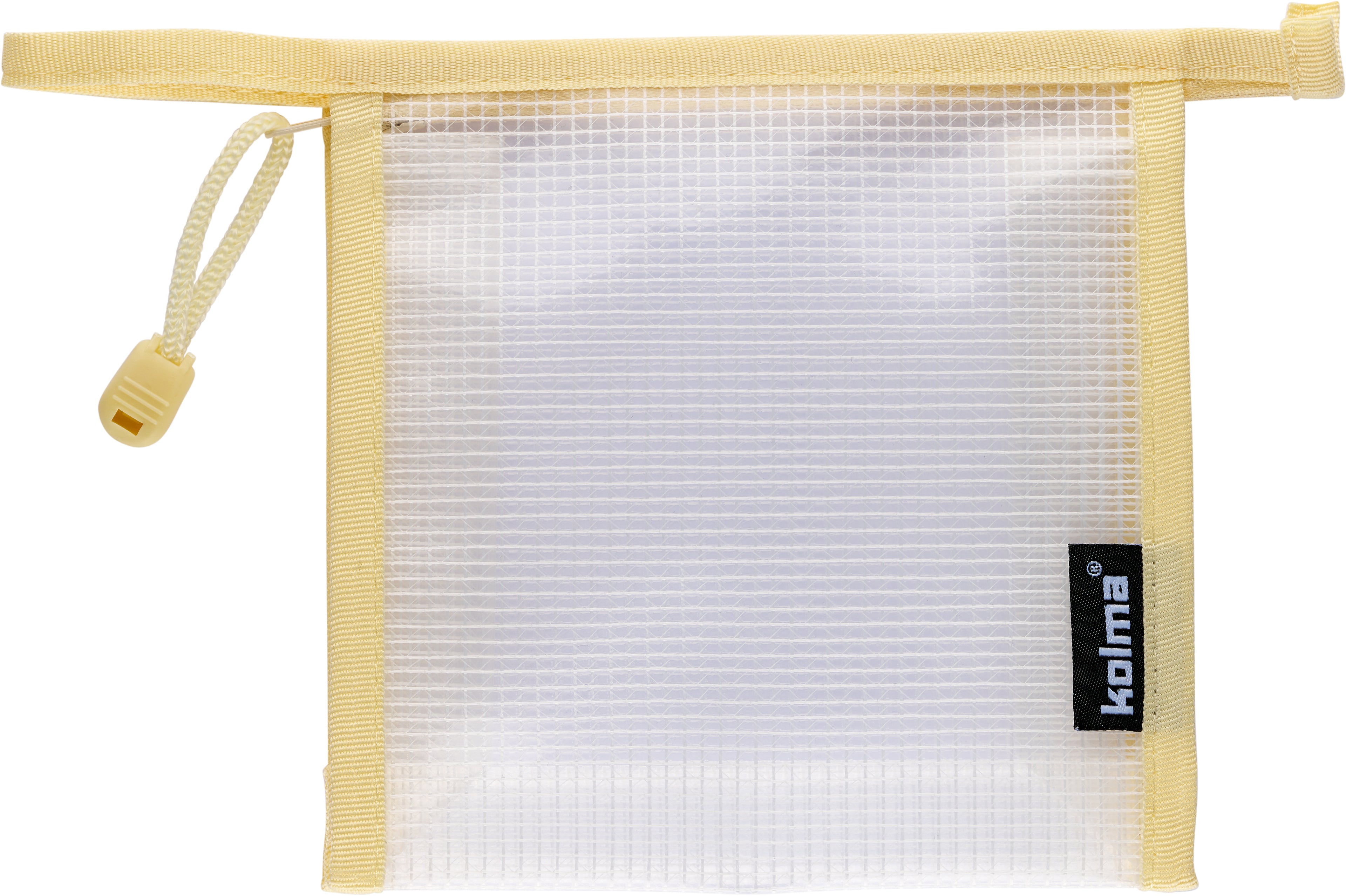 KOLMA fermeture à glissière 15x15cm 08.189.15 Mesh Bag crème