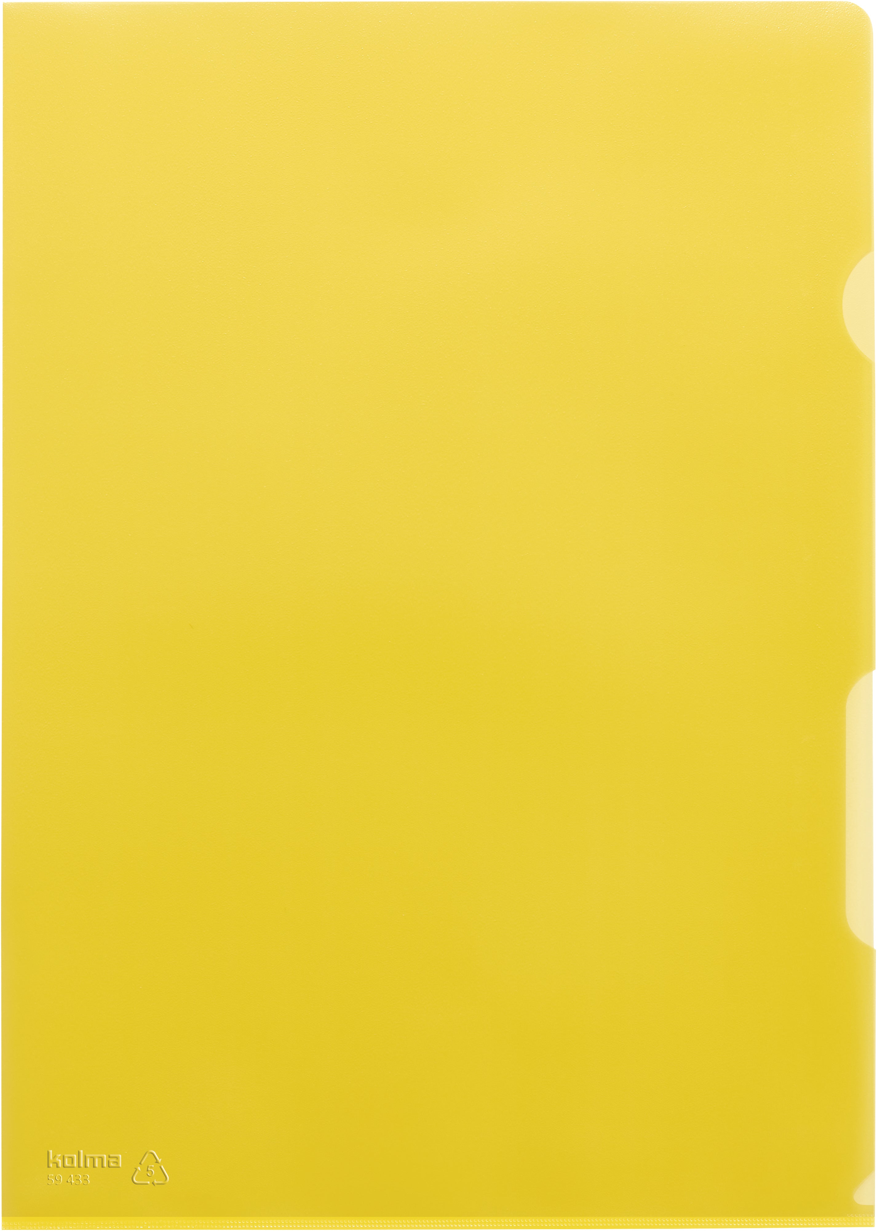 KOLMA Dossier Superstrong A4 59.433.11 jaune 10 pièces