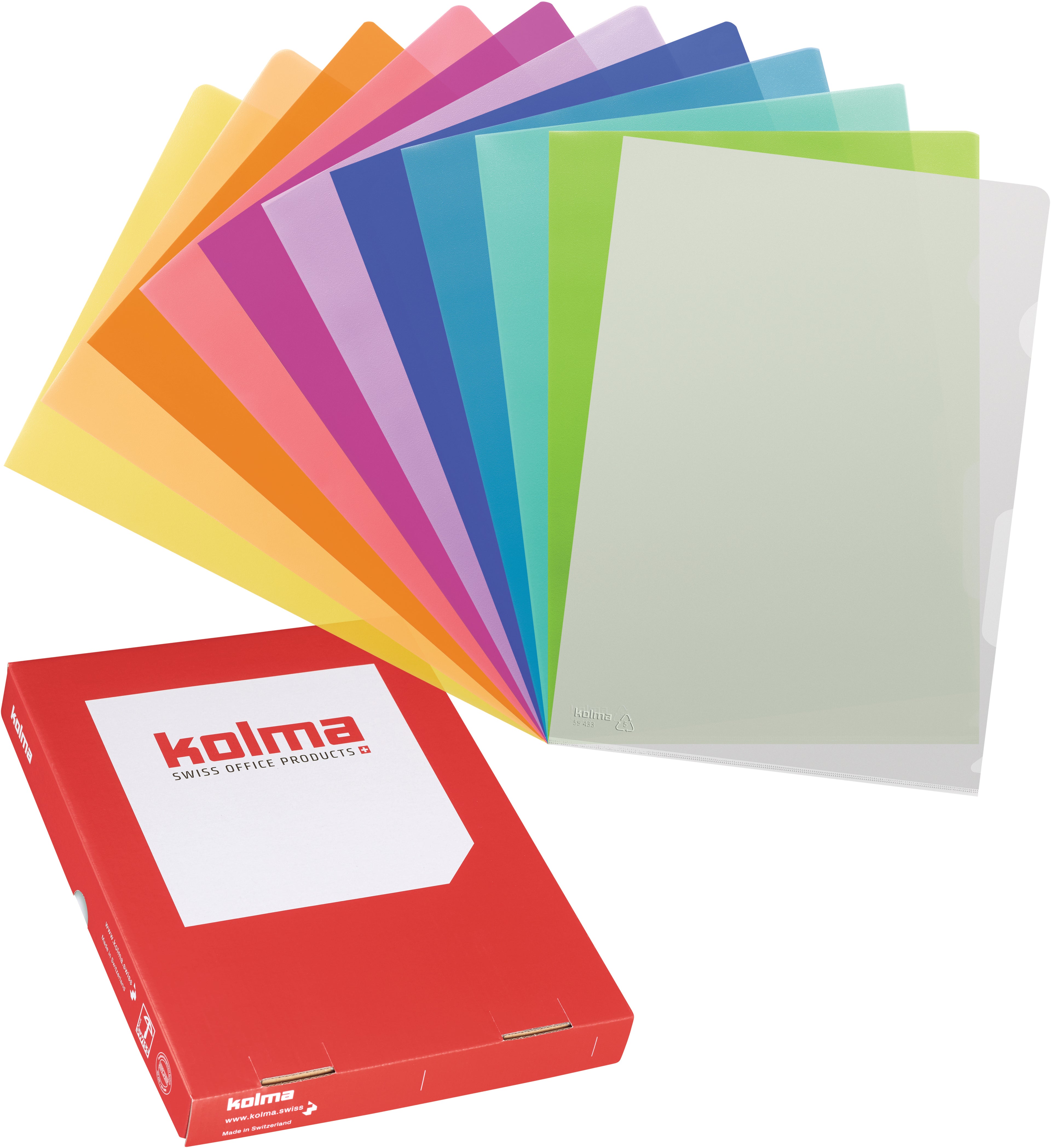 KOLMA Dossier Superstrong A4 59.433.24 carrot 10 pcs.