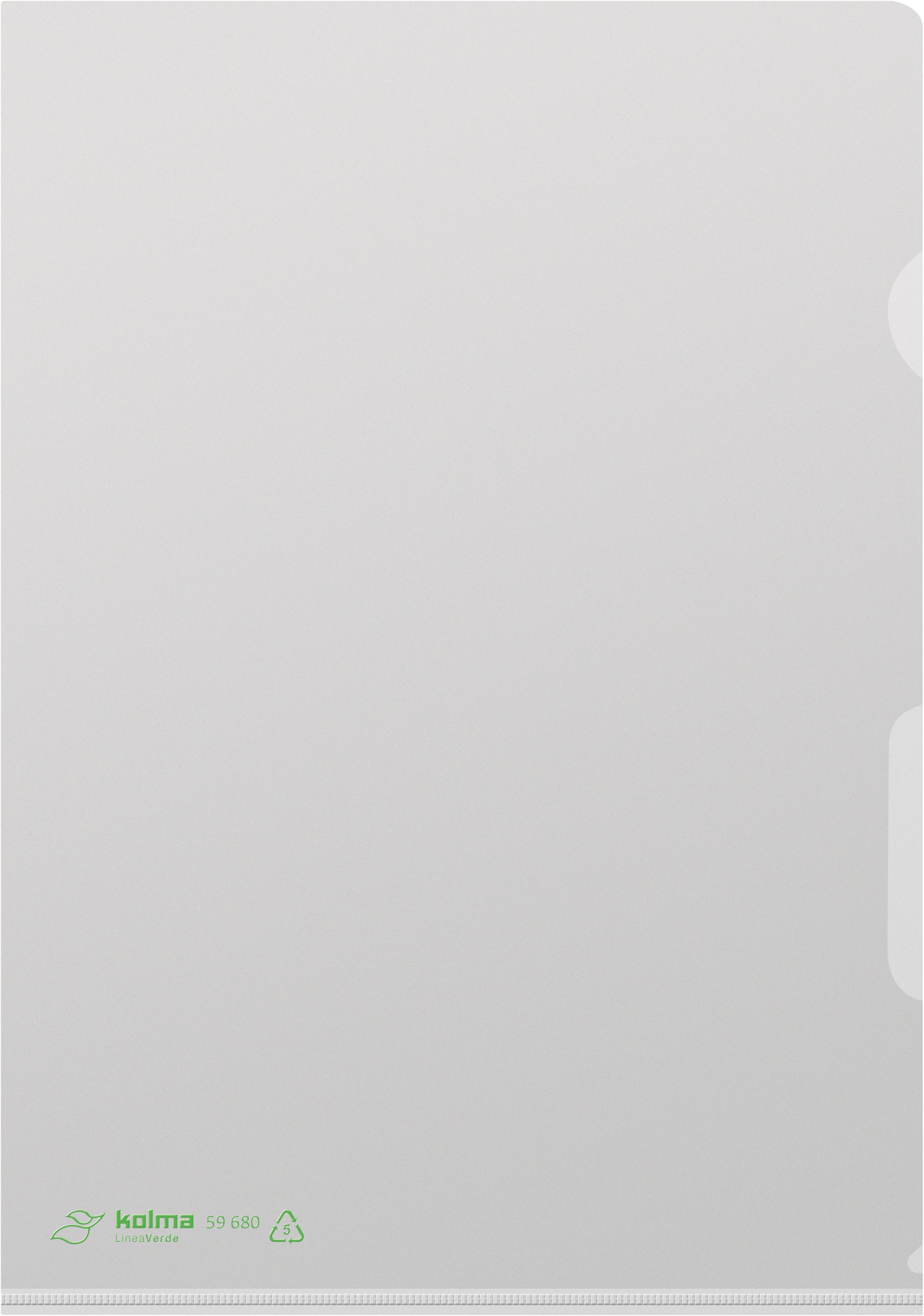 KOLMA Visa Dossier LineaVerde A4 59.680.00 transp.,CopyResistant 10 pcs.