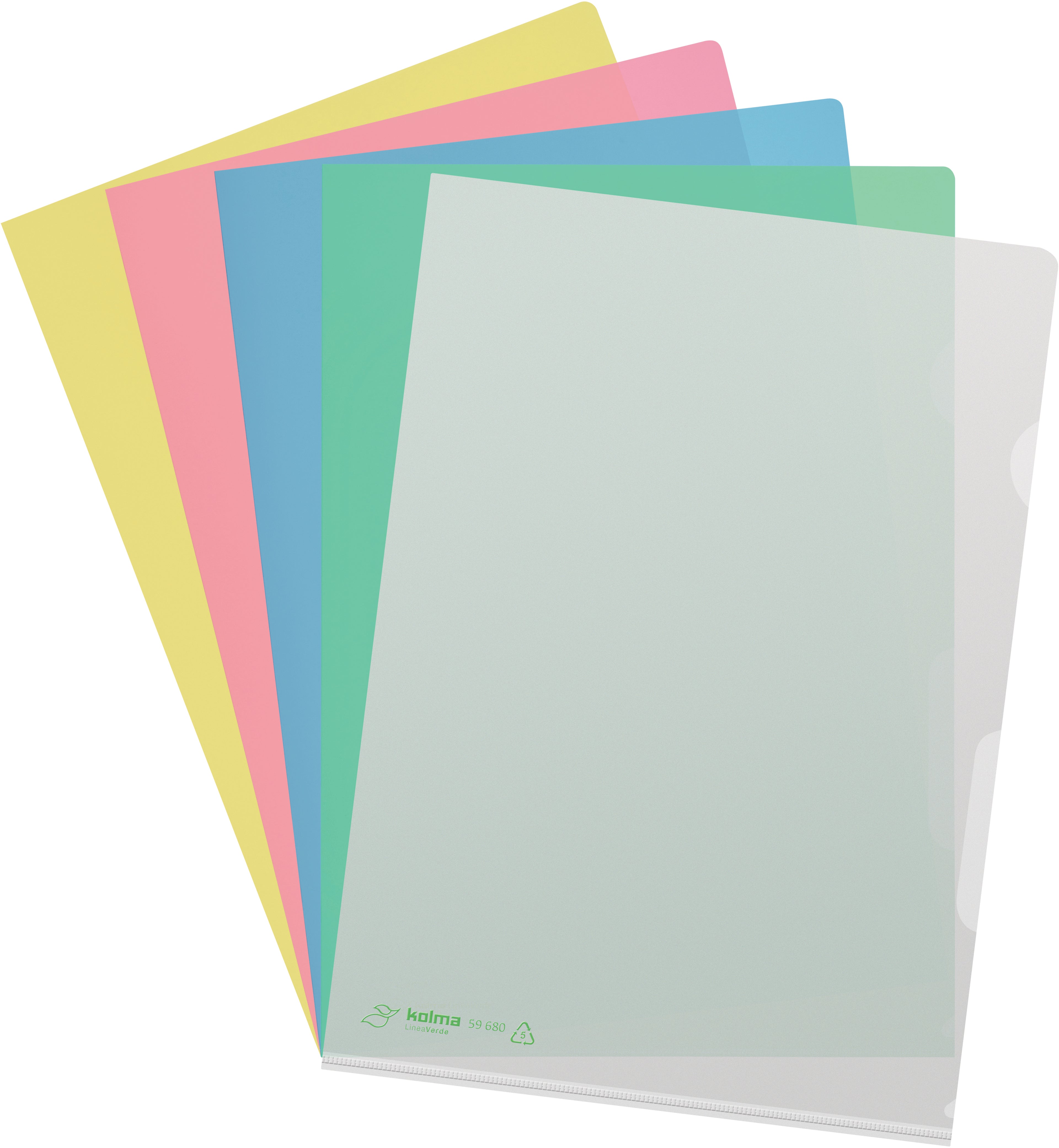 KOLMA Visa Dossier LineaVerde A4 59.680.19 ass. , CopyResistant 10 pcs.