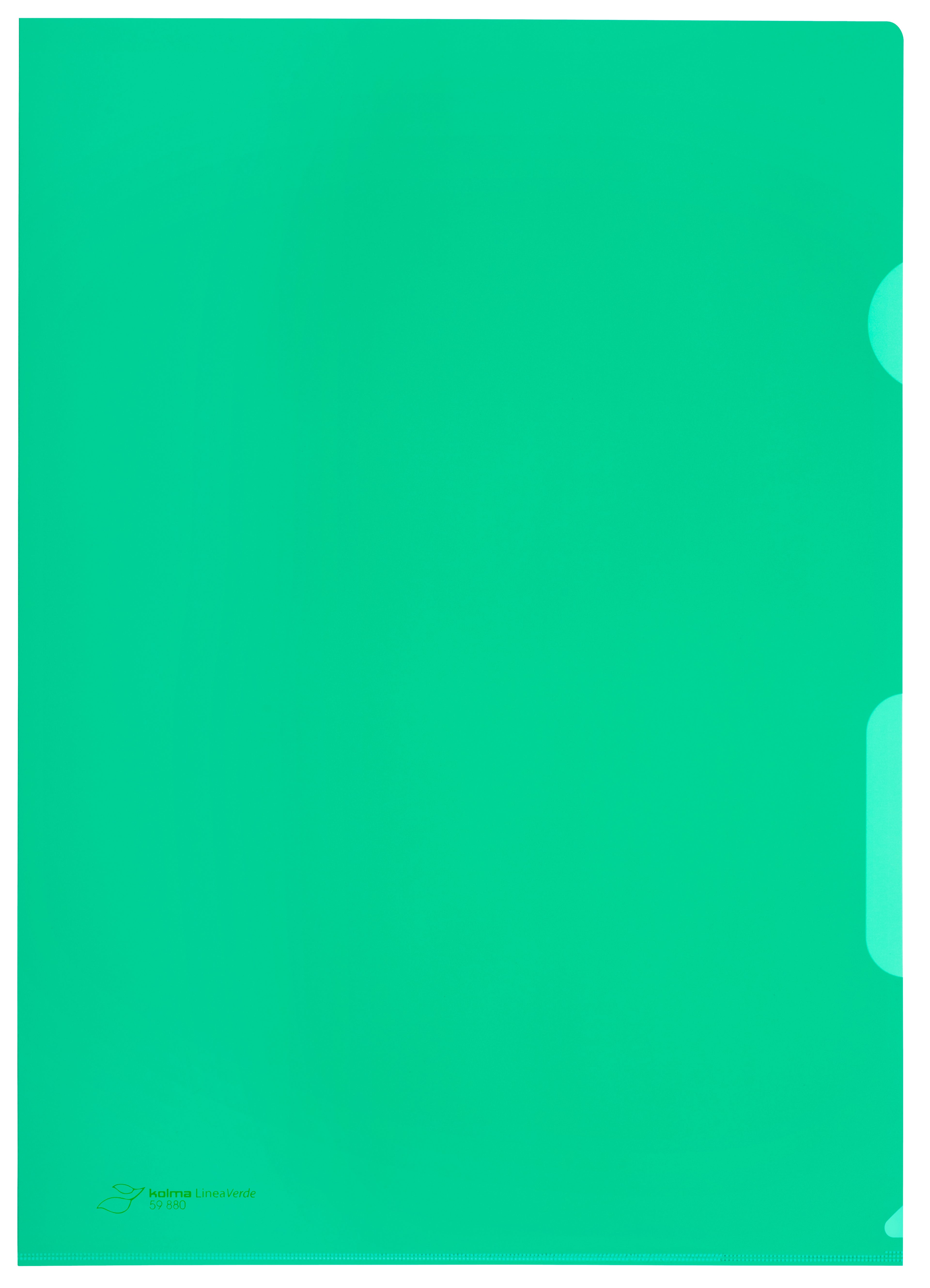 KOLMA Visa Dossier LineaVerde A4 59.880.01 vert, CopyResistant 100 pcs.