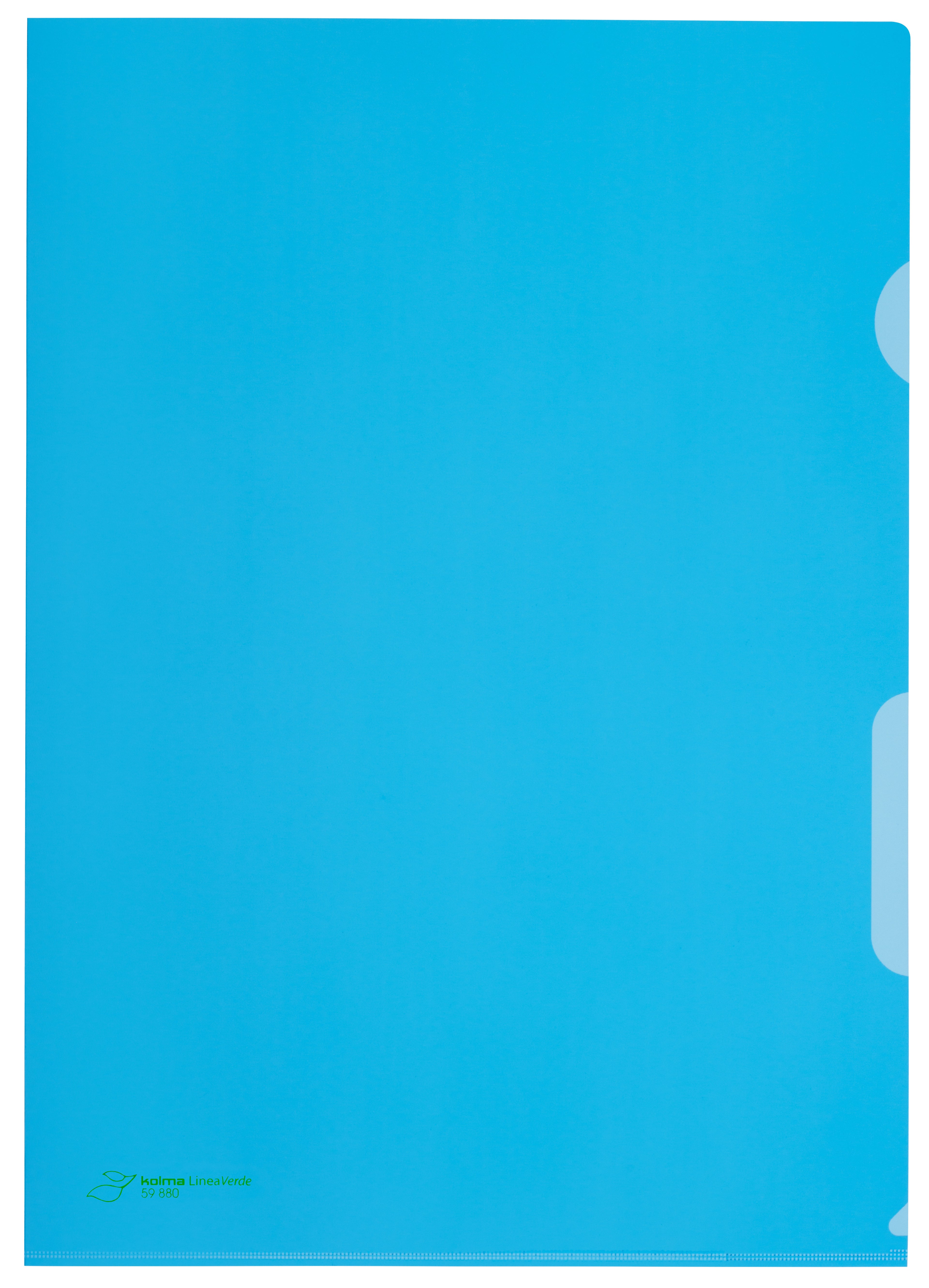 KOLMA Visa Dossier LineaVerde A4 59.880.05 bleu, CopyResistant 100 pcs.