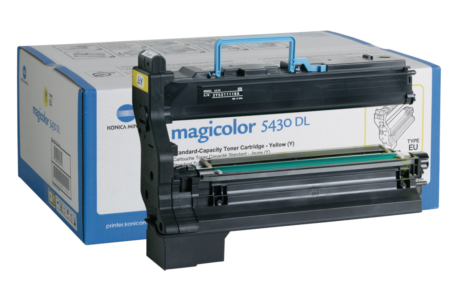 KONICA MINOLTA Toner yellow 4539132 Magicolor 5430 6000 pages