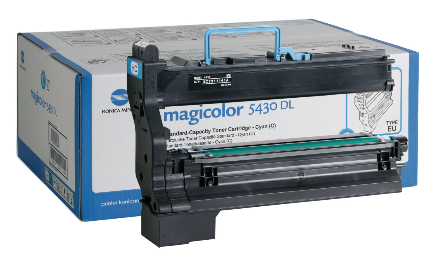 KONICA MINOLTA Toner cyan 4539332 Magicolor 5430 6000 pages