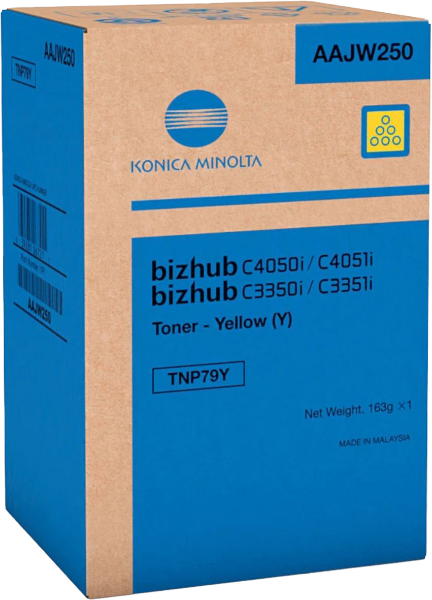 KONICA MINOLTA Toner TNP79M yellow AAJW250 Bizhub C3350i 9000 pages