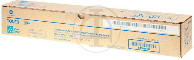 KONICA MINOLTA Toner cyan TN328C BizHub C250/300/360i 26'000 p.