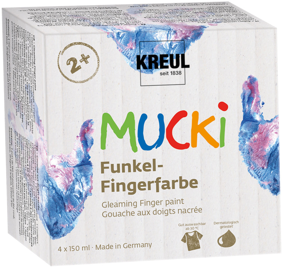 C. KREUL  Funkel-Fingerfarben Mucki