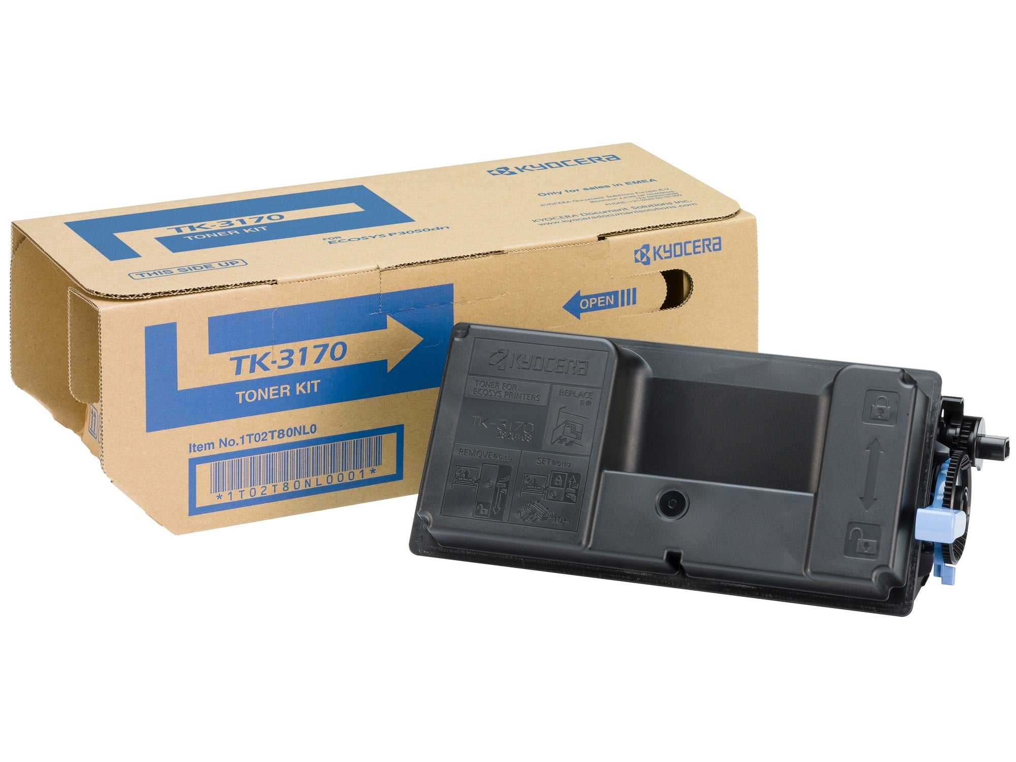 KYOCERA Cartouche toner noir TK-3170 ECOSYS P3050dn 15'500 pages