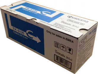 KYOCERA Cartouche toner cyan TK-5135C TASKalfa 265ci 5000 pages